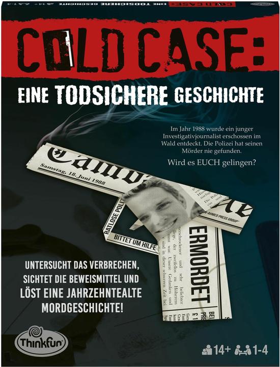 Produktbild Thinkfun Cold Case: Eine todsichere Geschichte (Deutsch)