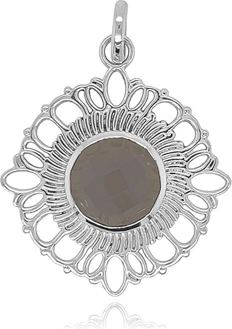 Leyda Anhänger Amulett (Silber 925, Stein)