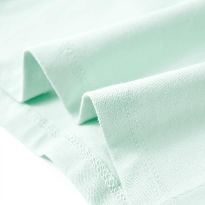Immagine prodotto VidaXL Maglietta per bambini Verde menta chiaro 116,Materiale: 95 (116)