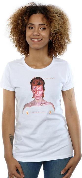 Immagine prodotto David Bowie Aladdin Sane Version Maglietta Donna (L)