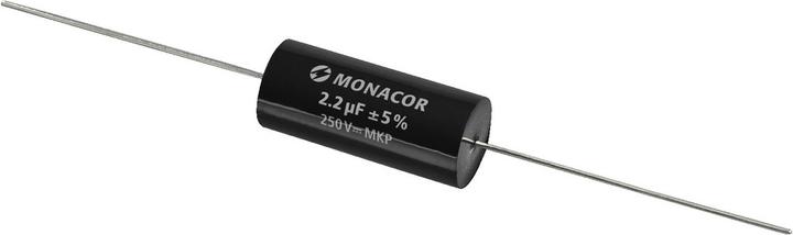 Image du produit Monacor Condensateur à film pour haut-parleur, 250V, 2.2uF