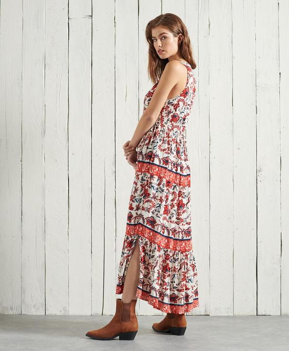 Superdry langes kleid für damen luci (38)