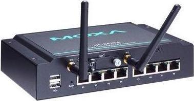 Produktbild Moxa UC-8410A-T-LX - Arm-basierter, drahtloser, wandmontierter Industriecomputer mit Cortex-A7