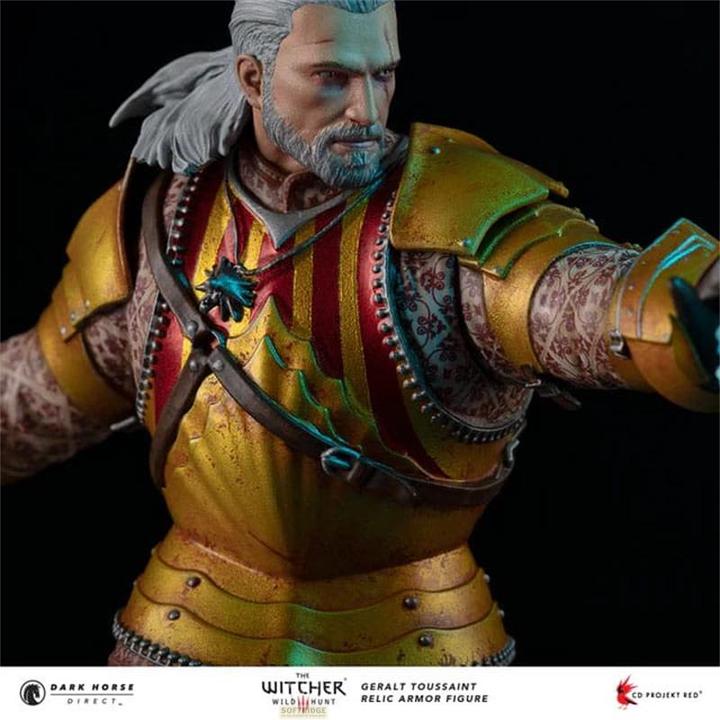 Produktbild Dark Horse The Witcher 3 statuette PVC Geralt Toussaint Relic Armor 20 cm