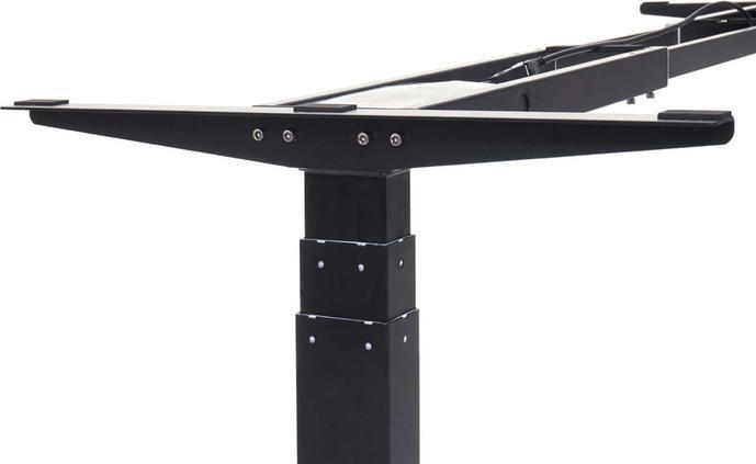 Immagine prodotto Swisshandel24 Telaio, telaio variabile per scrivania ad angolo, regolabile elettricamente in altezza Memory 45kg