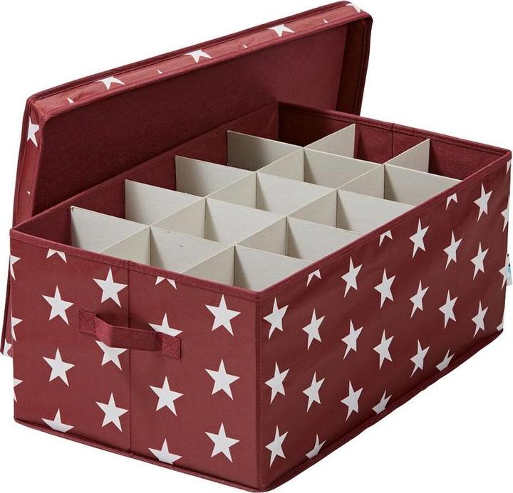 Produktbild Love it Store it Weihnachtskugelbox mit 30 Fächern (58 x 36 x 25 cm, 52 l)
