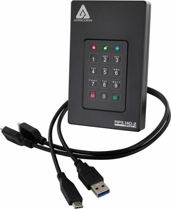 Actual product image Apricorn Aegis Fortress L3 (1 TB)