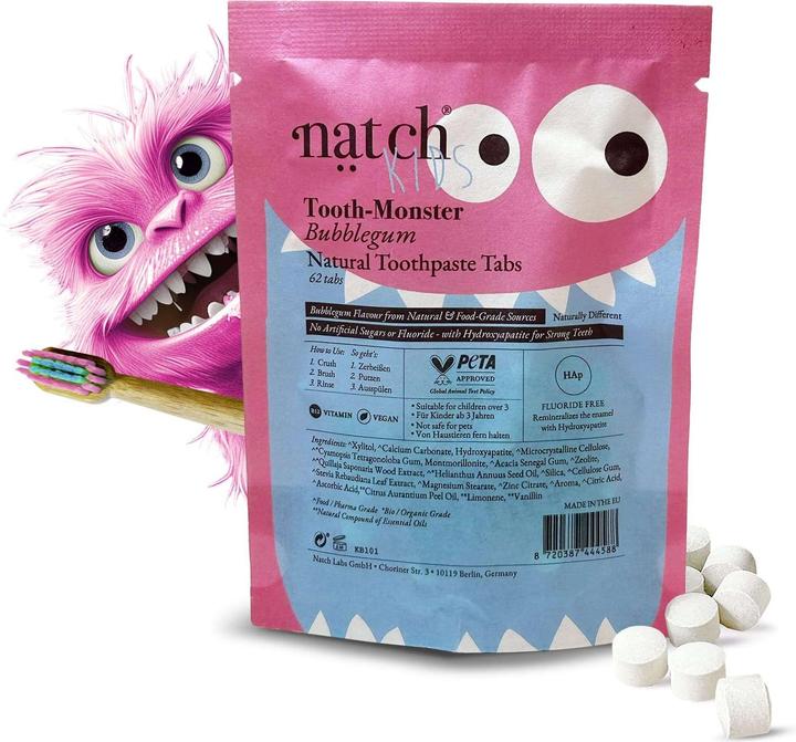 Immagine prodotto Natch Sacchetto di gomme da masticare Toothmonster Kids