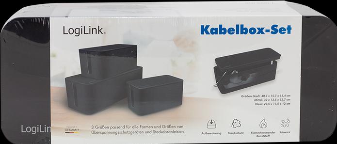 Produktbild LogiLink Kabelbox-Set