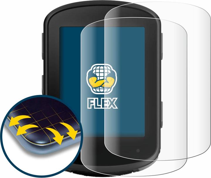 Produktbild BROTECT Full-Cover Displayschutz (2 Stück, Garmin Edge 840)