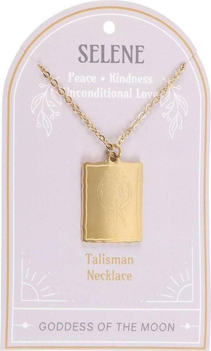 Produktbild Something Different Selene Halskette Talisman Stahl (100% synthetisches Material)