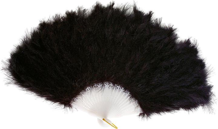 Produktbild Widmann Feder Fächer Schwarz (One Size)