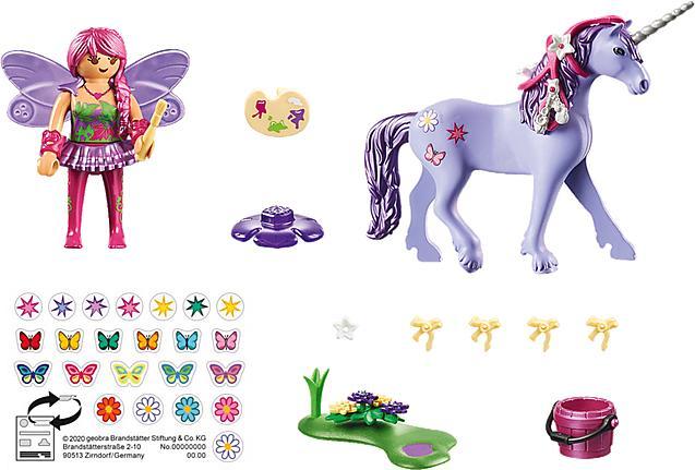Produktbild Playmobil Einhorn mit Schmück-Fee (70657)