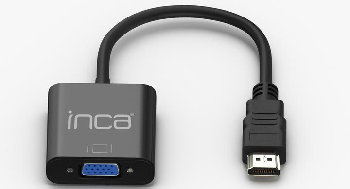 Actual product image Inca Adapter IHTV-7TS HDMI > VGA St. + USB Audio, 1080P, SW retail (HDMI)