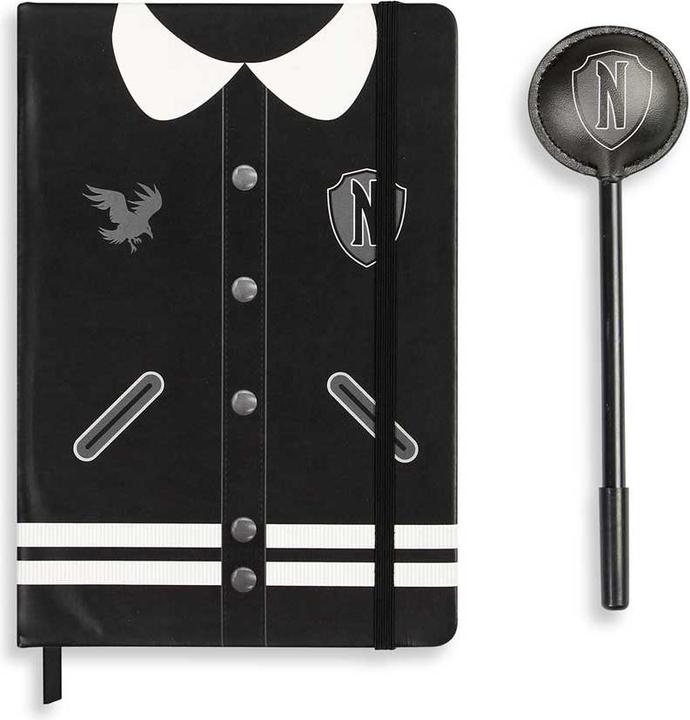 Immagine prodotto Karactermania MERCREDI - Varsity - Confezione regalo - Taccuino A5 + Stylo (A5)