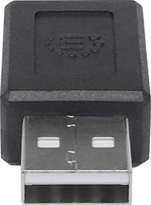 Produktbild Manhattan USB 2.0 Typ C auf Typ A-Adapter (0.03 m, USB 2.0, 2.50 W)