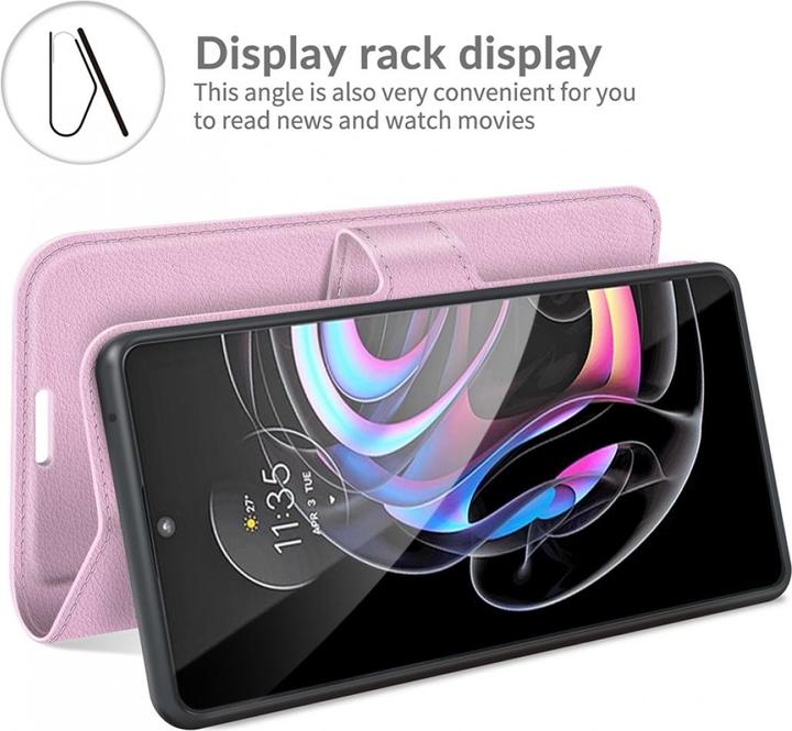 Produktbild Screenguard Motorola Edge 20 Lite Leather Guard Lederhülle (Motorola Edge 20 Lite)