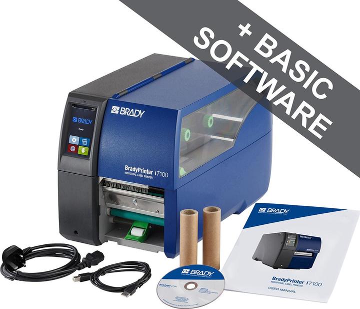 Produktbild Brady Printer i7100-300-P-UK Thermotransferdrucker max. Breite 110 mm 300 dpi USB - Dr (300 dpi)