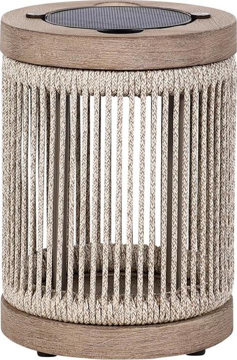 Les Jardins Lampe de table solaire Rop&Strip TECK063 (200 lm, IP55)