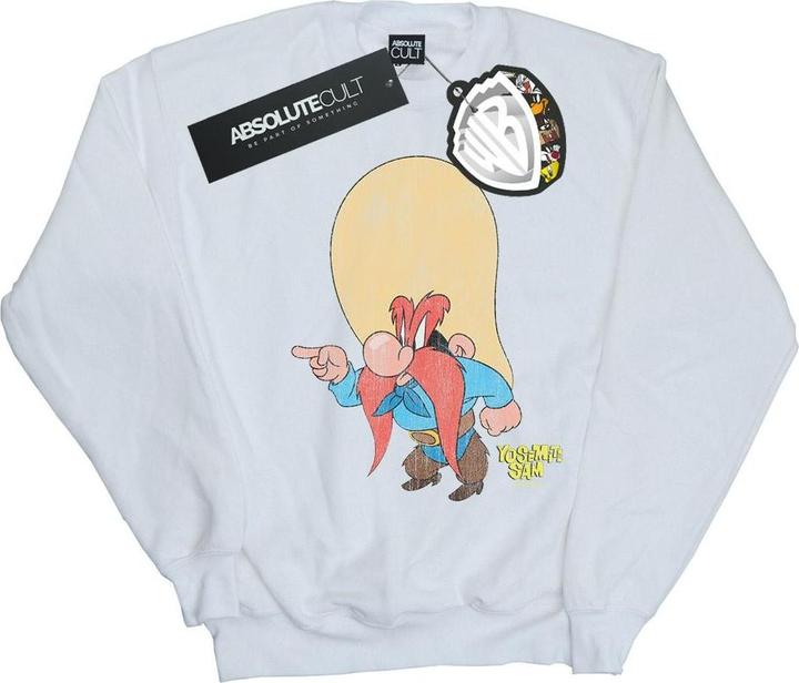 Looney Tunes Yosemite Sam Distressed Sweatshirt (L)
