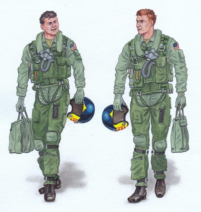 Immagine prodotto Plus Model Equipaggio F-14 Tomcat