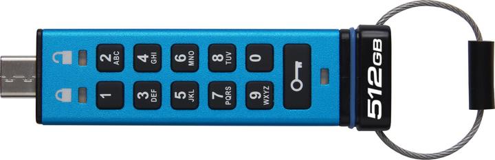 Actual product image Kingston IronKey Keypad 200C (512 GB, USB-C)
