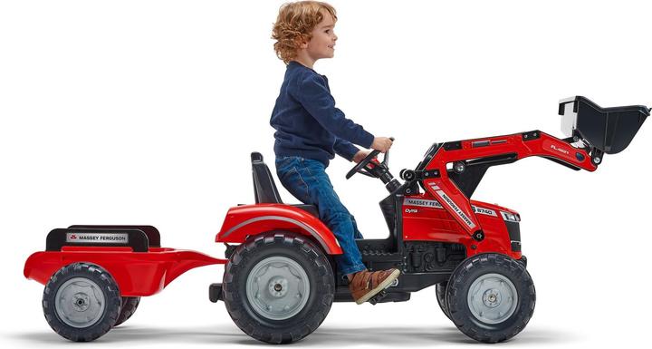Immagine prodotto Falk Toys Trattore XL per bambini con rimorchio
