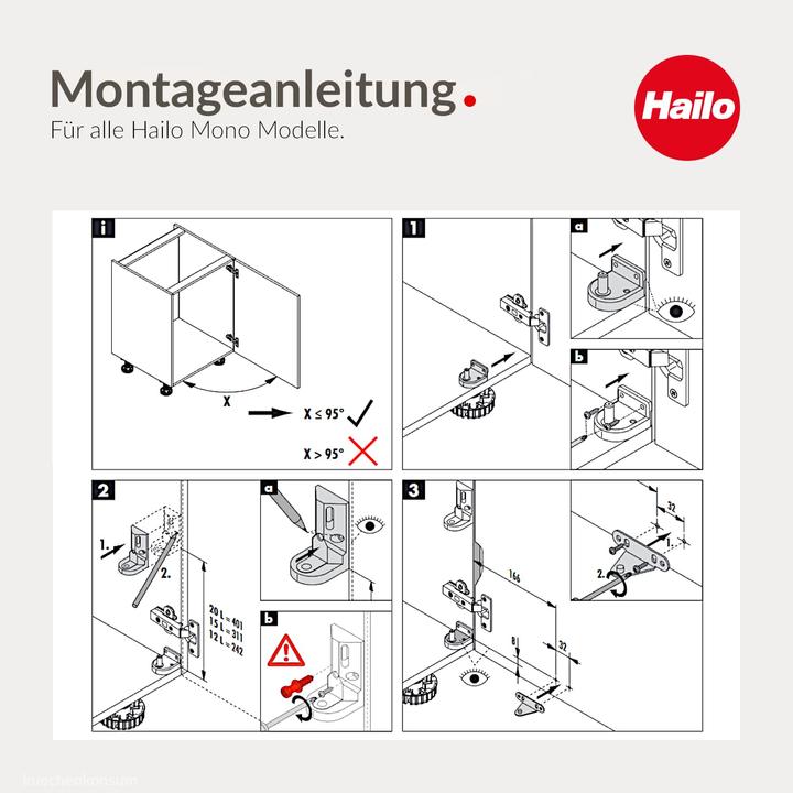 Produktbild Hailo Mono Schwenkeimer 3512031 (12 l)