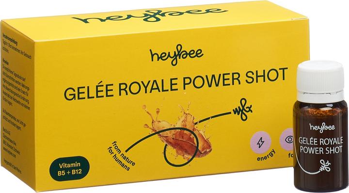 Produktbild Heybee Gelee Royale Power Shot (10 Stück, Ampulle, 224 g)