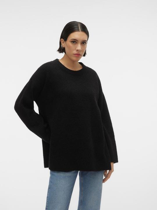 Produktbild Vero Moda Rundhals Tief angesetzte Schulter Pullover Strickpullover (XS)