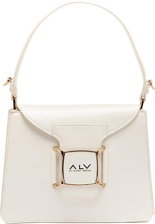 Actual product image ALV by Alviero Martini Damen Schultertasche - Modell Oriana Ultra - 100% Polyurethan - 30.0 X 22.0 X 7.0 Cm