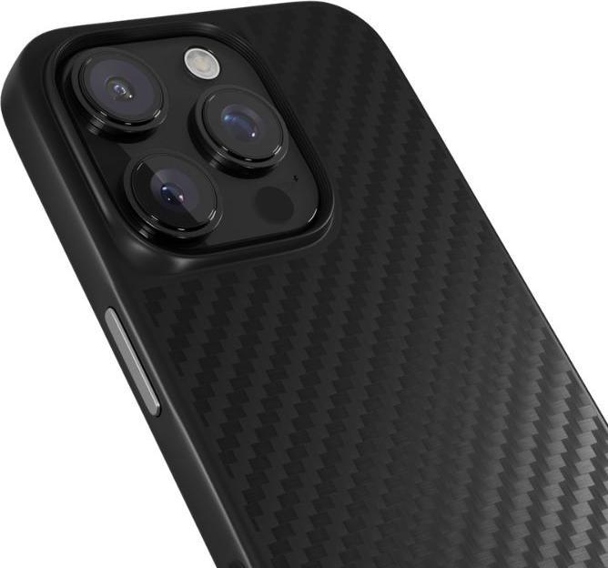 Actual product image Epico Mag+ Hybrid Carbon Case (Apple iPhone 16 Pro)