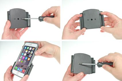 Immagine prodotto Brodit Supporto passivo con inclinazione girevole - Supporto da auto per telefono cellulare