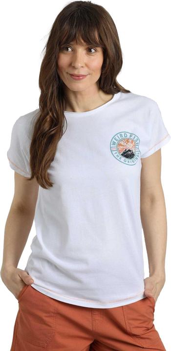 Actual product image Weird Fish Womens/Ladies Sunset Summit Graphic Back Print T-Shirt (48)