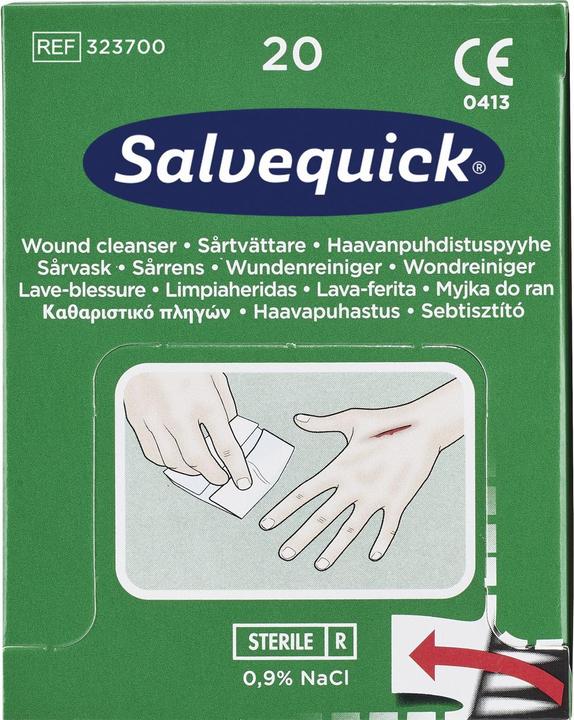 Produktbild BRW Wundreinigungstüchlein (Erste Hilfe Set Zubehör)