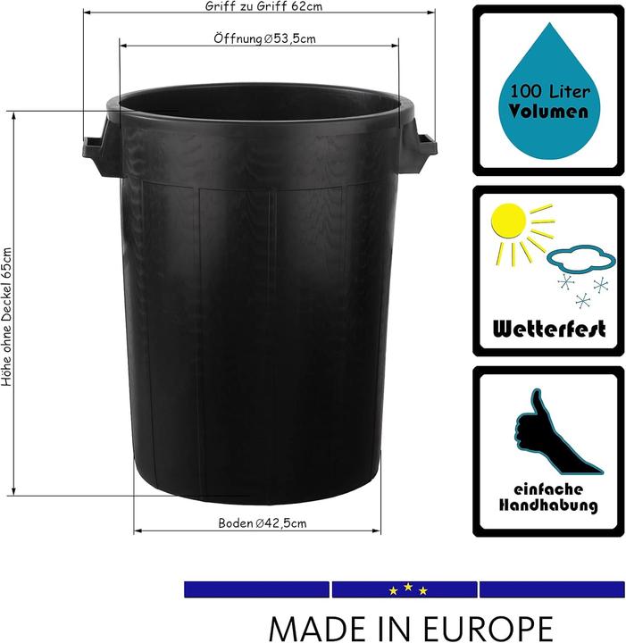 Image du produit BigDean Bac universel (100 l)