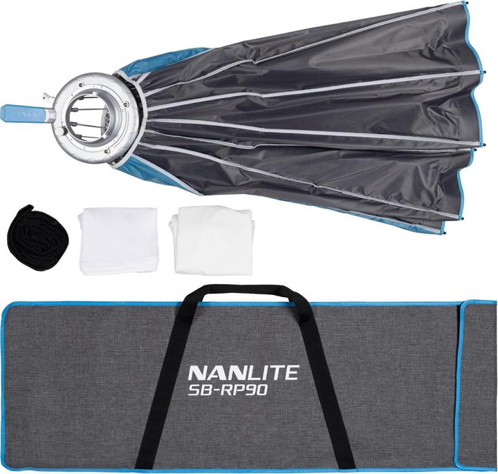 Actual product image Nanlite Parabolische Softbox 90 cm (Rapid) (Soft boxes, 90 cm)