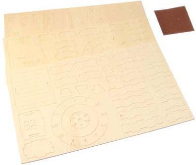 Produktbild Hermex IQ Intelligent Holz Puzzel Zeitvertreib Hirn Training Toy Spielzeug