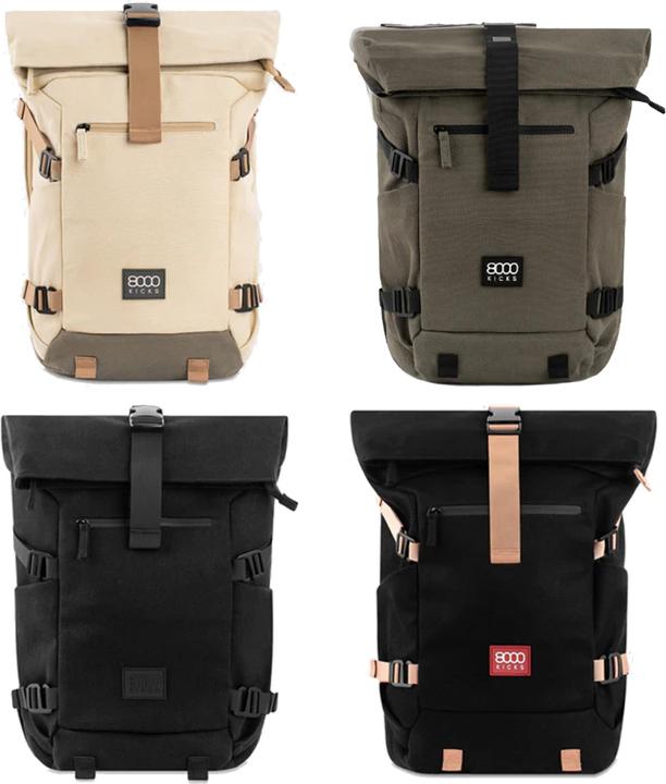 8000kicks 3in1 Hanf-Rucksack Nomade (45 l)