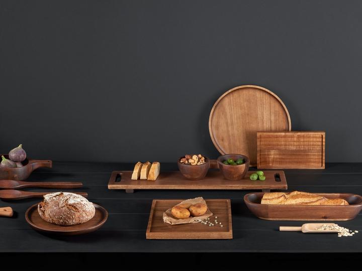 Immagine prodotto ASA Selection Vassoio rettangolare in legno, ebano 36 x 28 cm, h. 1,5 cm
