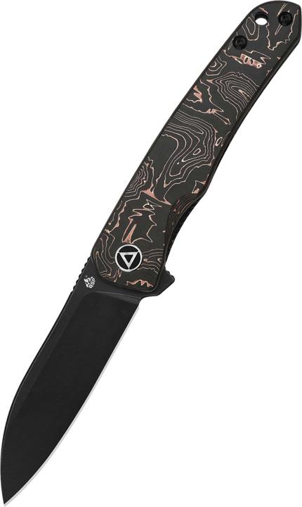 Produktbild QSP Knives Otter Black-SW Kupfer (6.90 cm)