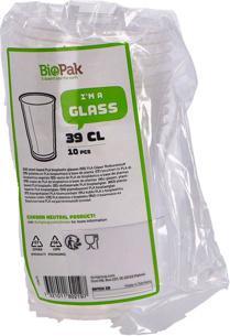 Image du produit Duni Verres en plastique 39 cl, 10 pièces (10 x)
