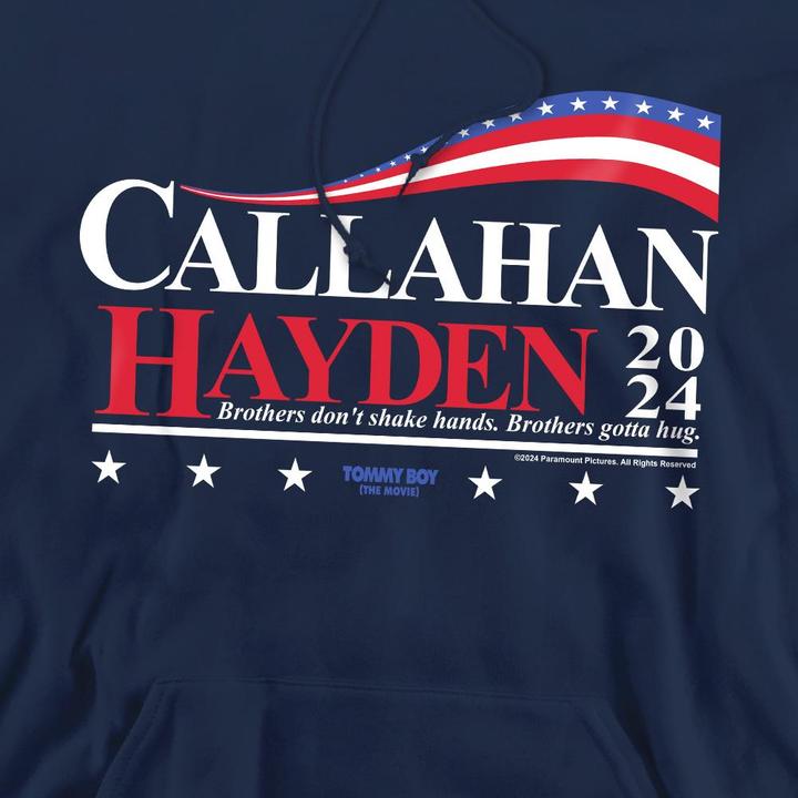 Immagine prodotto Callahan And Hayden For President 2024 Felpa con Cappuccio Uomo (XL)