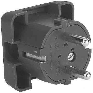 Produktbild Bachmann plug with earthing contact (CEE 7/4)