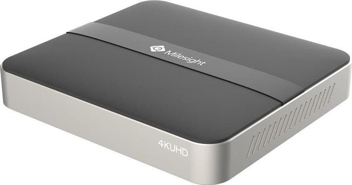 Produktbild Milesight 8-Channel 4K H.265 Mini NVR 1000 Silver MS-N1008-UC-S (Netzwerk Videorecorder (NVR))