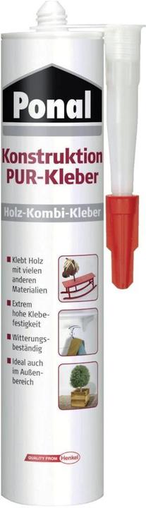 Produktbild Ponal Konstruktions PUR-Kleber Holzleim PEK6N 530 g (530 g)