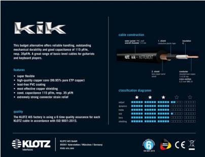 Klotz KIKKG9.0PRRT