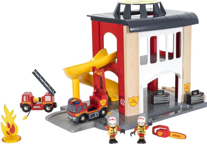 Brio Grosse Feuerwehr-Station