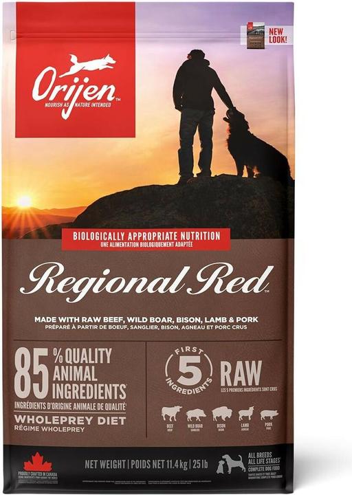 Actual product image Orijen Regional Red (Adult, 1 pcs., 11400 g)