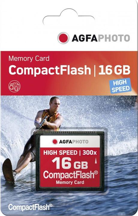 Immagine prodotto AGFAPHOTO Compact Flash 16GB ad alta velocità 300x MLC (16 GB, CF)